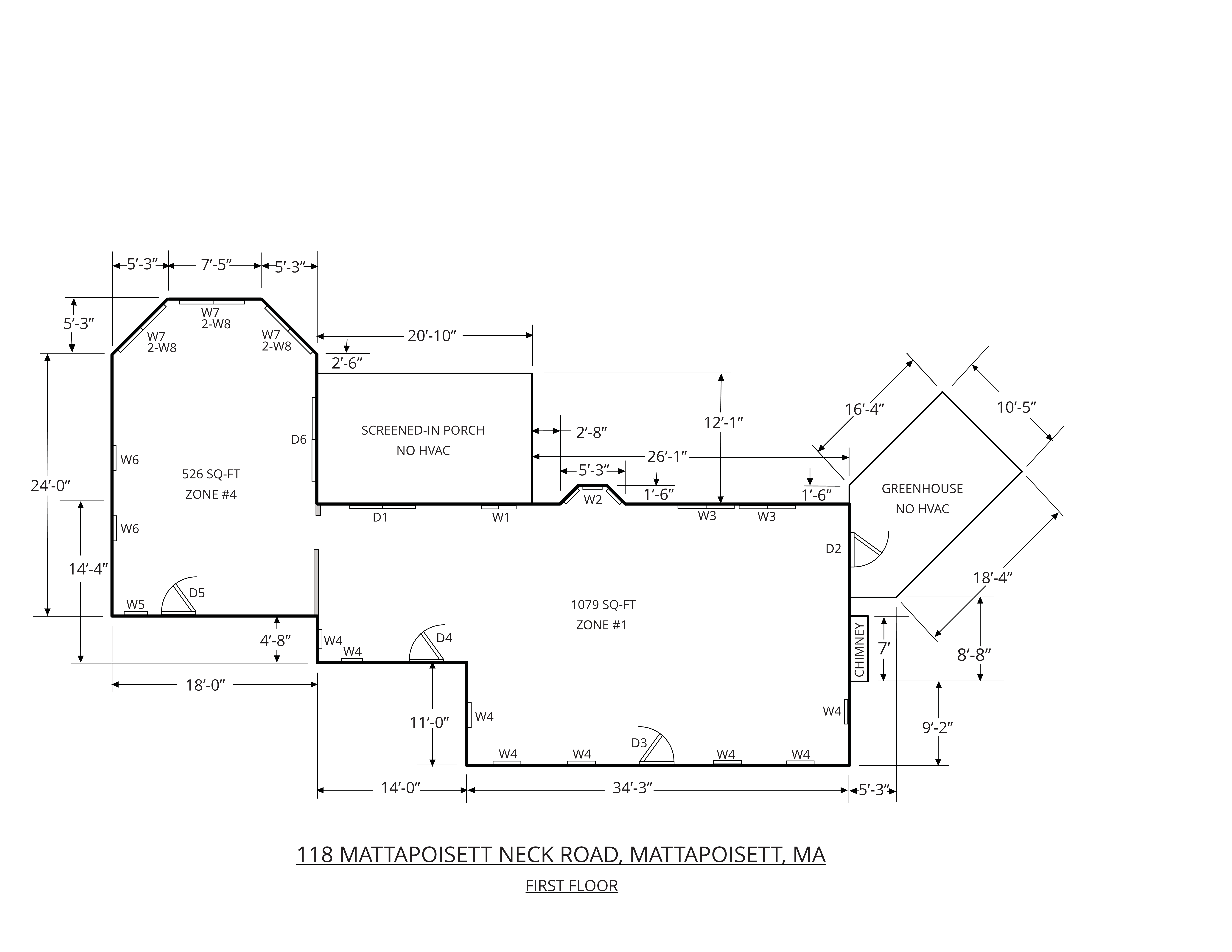 House Drawing - First Floor